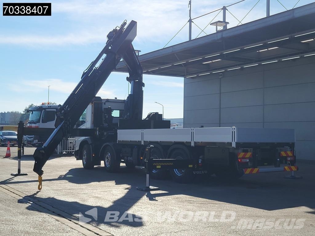 Volvo FMX 500 8X4 NEW! HIAB X-HIPRO 658 E-6 Crane Kran B Flakbilar