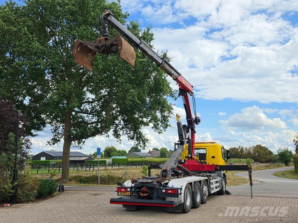 Scania P450 8x2!! CRANE/HOOK!! EX-MUNICIPALITY!! EURO6!! Camiones elevadores de gancho