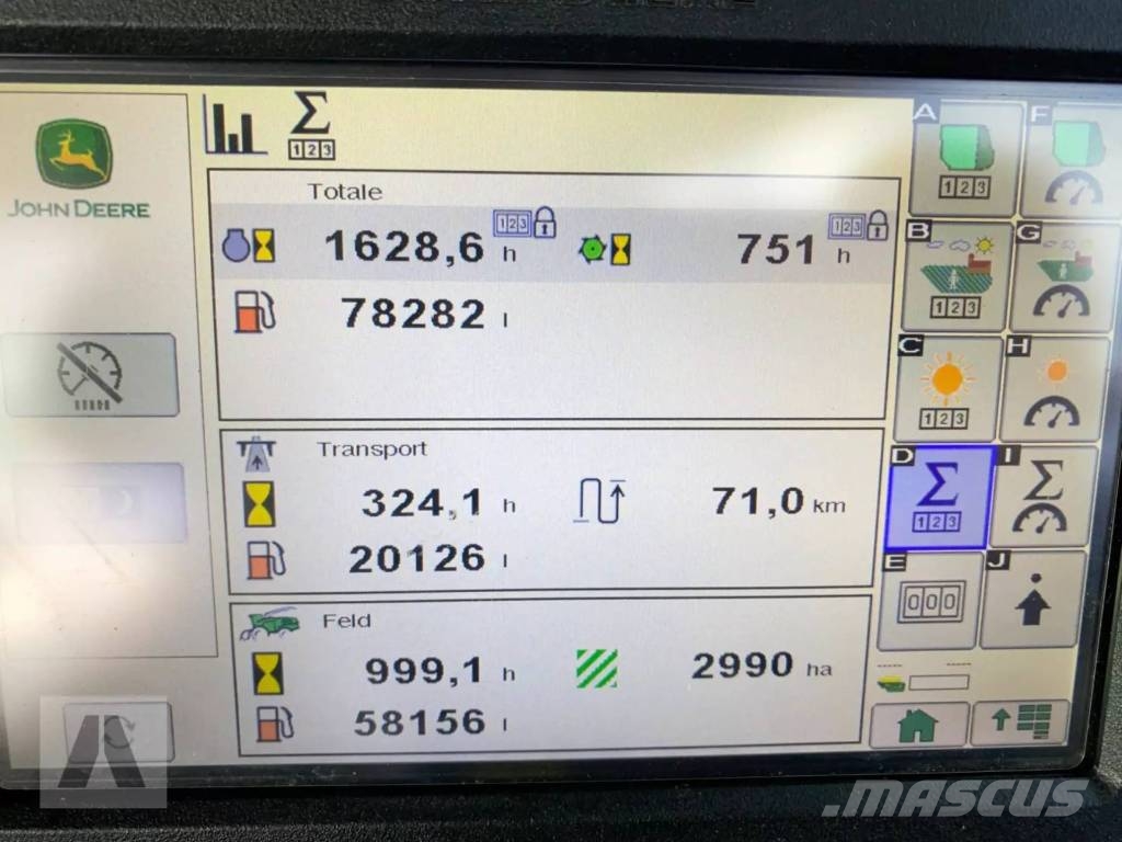 John Deere 8400 i Falciatrinciatrici