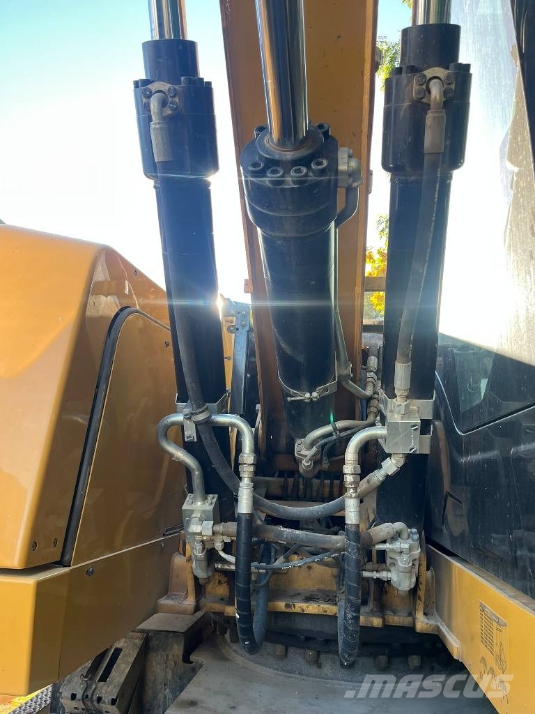 CAT M317F / Lehnhoff HS10 Powertilt Bagri na kolesih