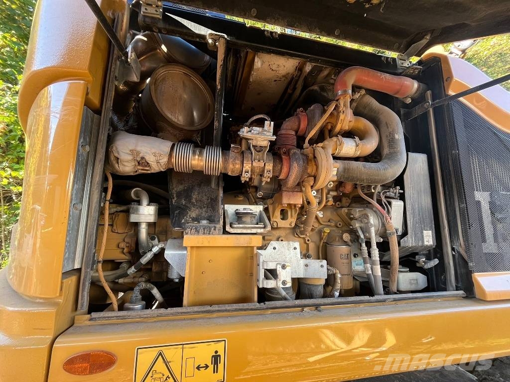 CAT M317F / Lehnhoff HS10 Powertilt Bagri na kolesih