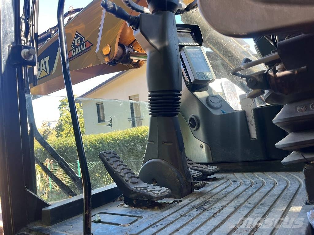 CAT M317F / Lehnhoff HS10 Powertilt Bagri na kolesih