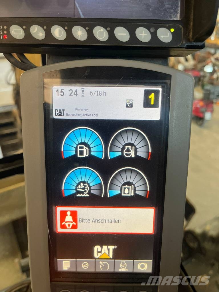 CAT M317F / Lehnhoff HS10 Powertilt Bagri na kolesih