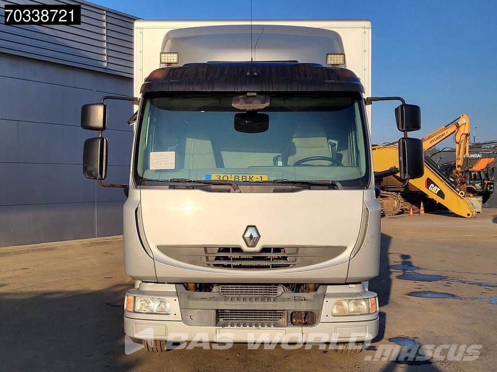 Renault Midlum 180 4X2 NL-truck 12tonner 1500kg Tailgate A Bakwagens met gesloten opbouw