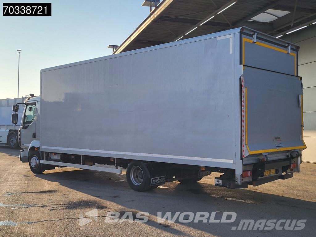 Renault Midlum 180 4X2 NL-truck 12tonner 1500kg Tailgate A Bakwagens met gesloten opbouw