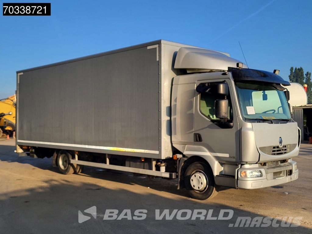 Renault Midlum 180 4X2 NL-truck 12tonner 1500kg Tailgate A Bakwagens met gesloten opbouw