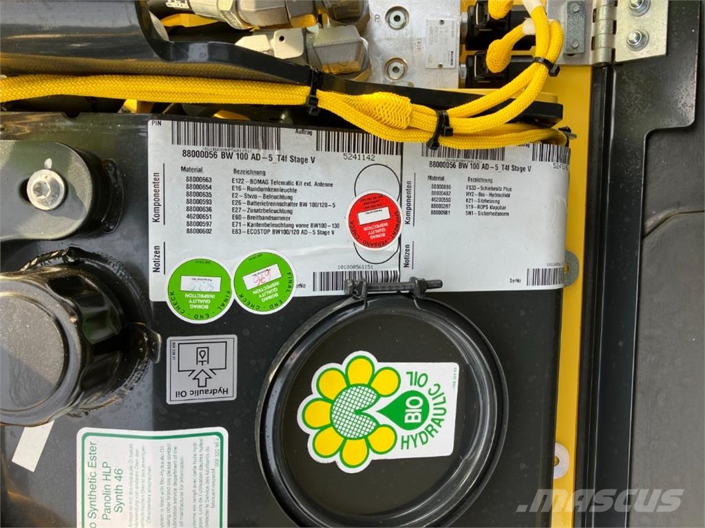 Bomag DE BW 100 AD-5 Stage V/Tier 4f Çift tamburlu silindirler