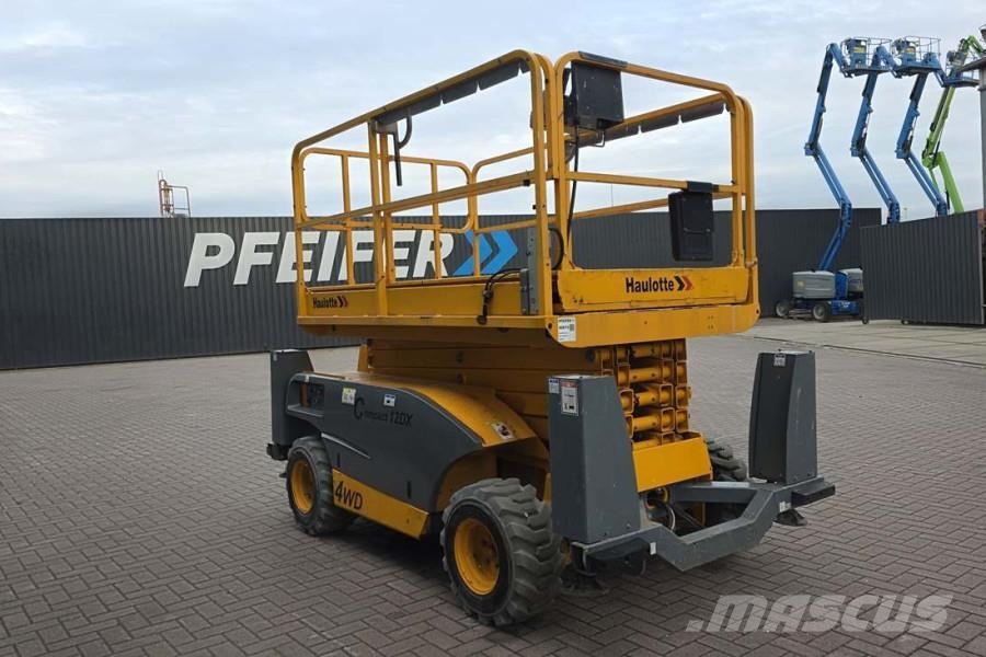Haulotte Compact 12DX Diesel, 4x4 Drive, 12m Working Height Škarjaste dvižne ploščadi