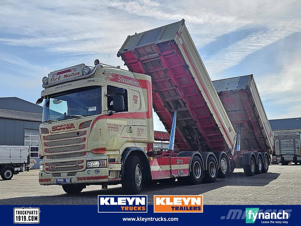 Scania R580 8X4 COMBI SPECIAL Pašizgāzējs
