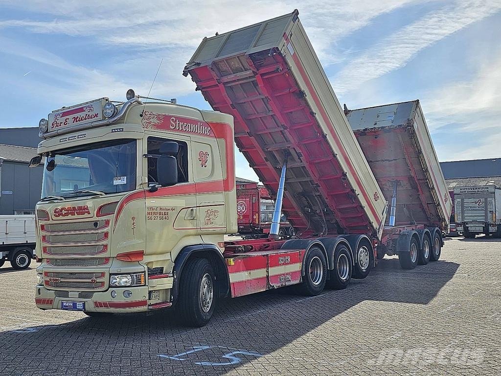Scania R580 8X4 COMBI SPECIAL Pašizgāzējs
