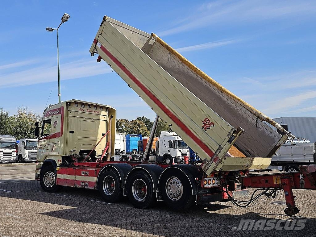 Scania R580 8X4 COMBI SPECIAL Pašizgāzējs