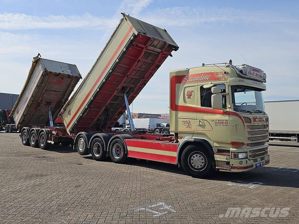 Scania R580 8X4 COMBI SPECIAL Pašizgāzējs