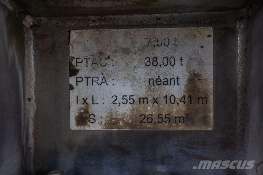 ETA SR COLLECTE 29000L+MONO COMP Semi remorque citerne
