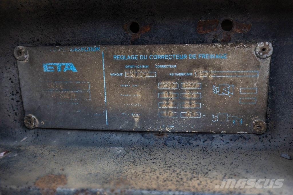 ETA SR COLLECTE 29000L+MONO COMP Semi remorque citerne
