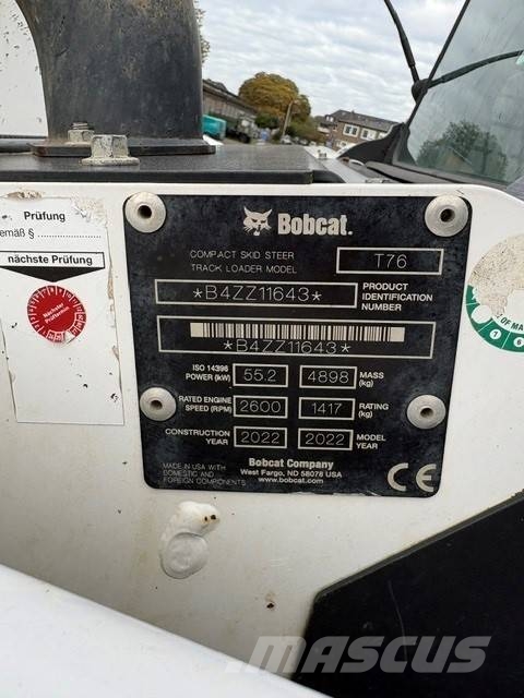 Bobcat T 76 Lietoti riteņu kompaktiekrāvēji