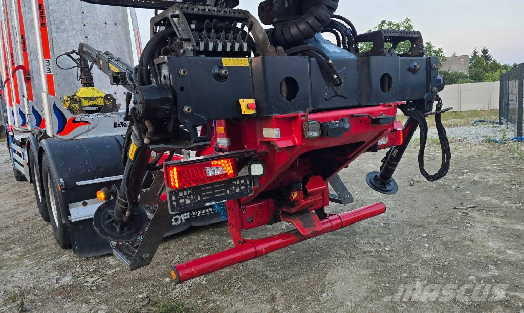 Scania R 650 شاحنات أشجار