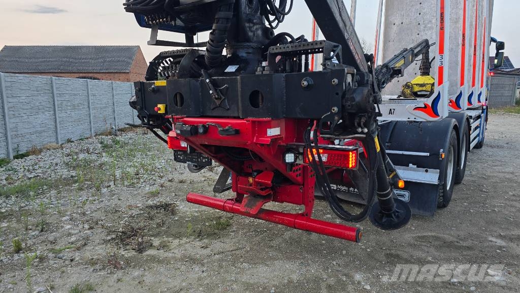 Scania R 650 شاحنات أشجار