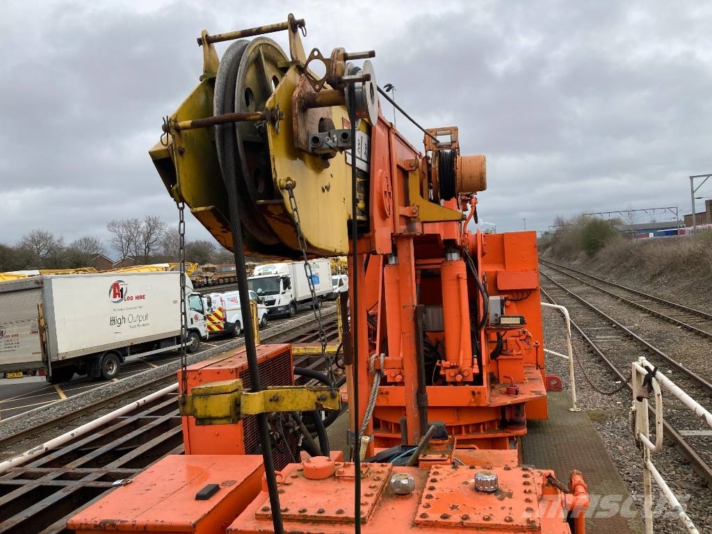 Cowans Sheldon TRM Tracklayer rail Crane grue Održavanje železničkih pruga