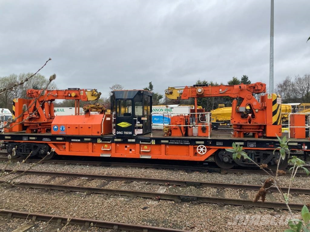 Cowans Sheldon TRM Tracklayer rail Crane grue Održavanje železničkih pruga