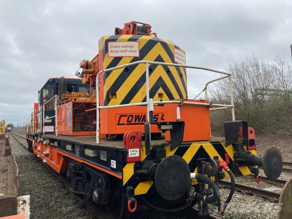 Cowans Sheldon TRM Tracklayer rail Crane grue Održavanje železničkih pruga