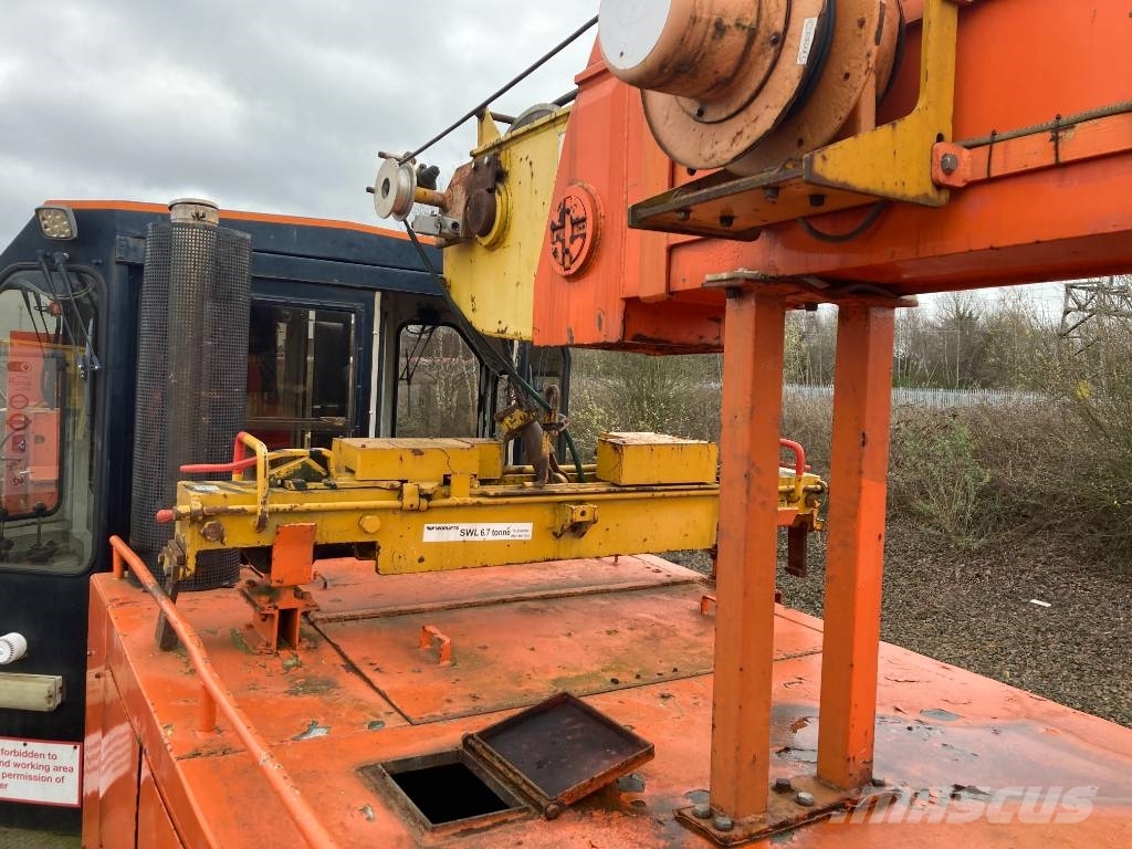 Cowans Sheldon TRM Tracklayer rail Crane grue Održavanje železničkih pruga
