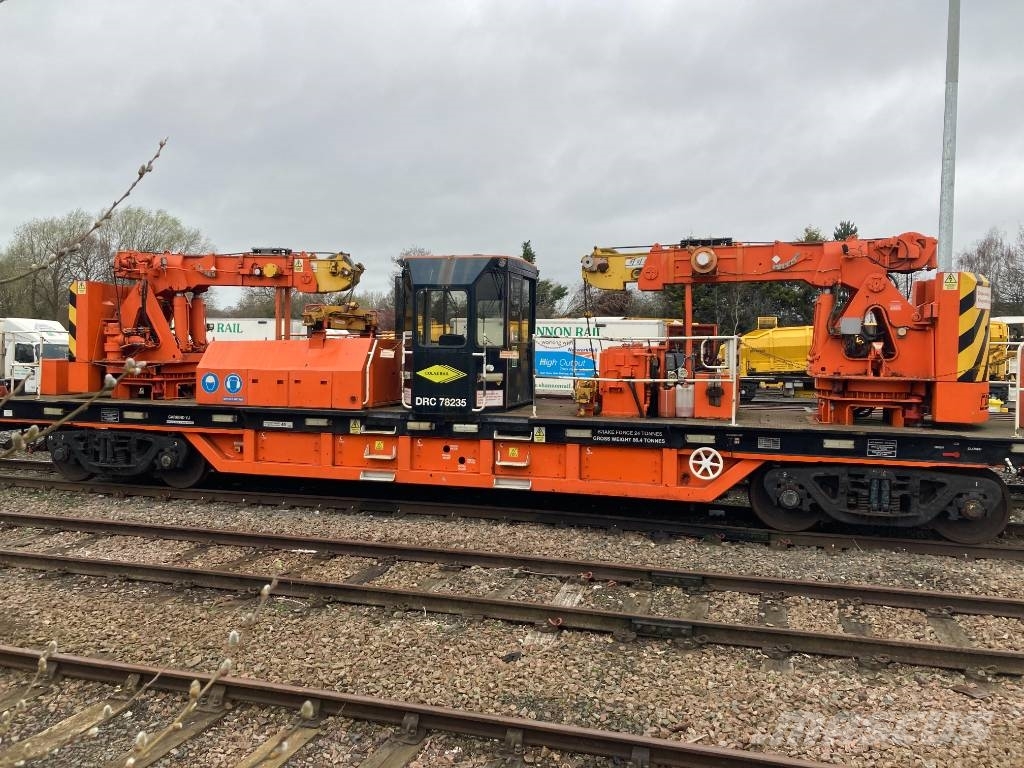 Cowans Sheldon TRM Tracklayer rail Crane grue Održavanje železničkih pruga