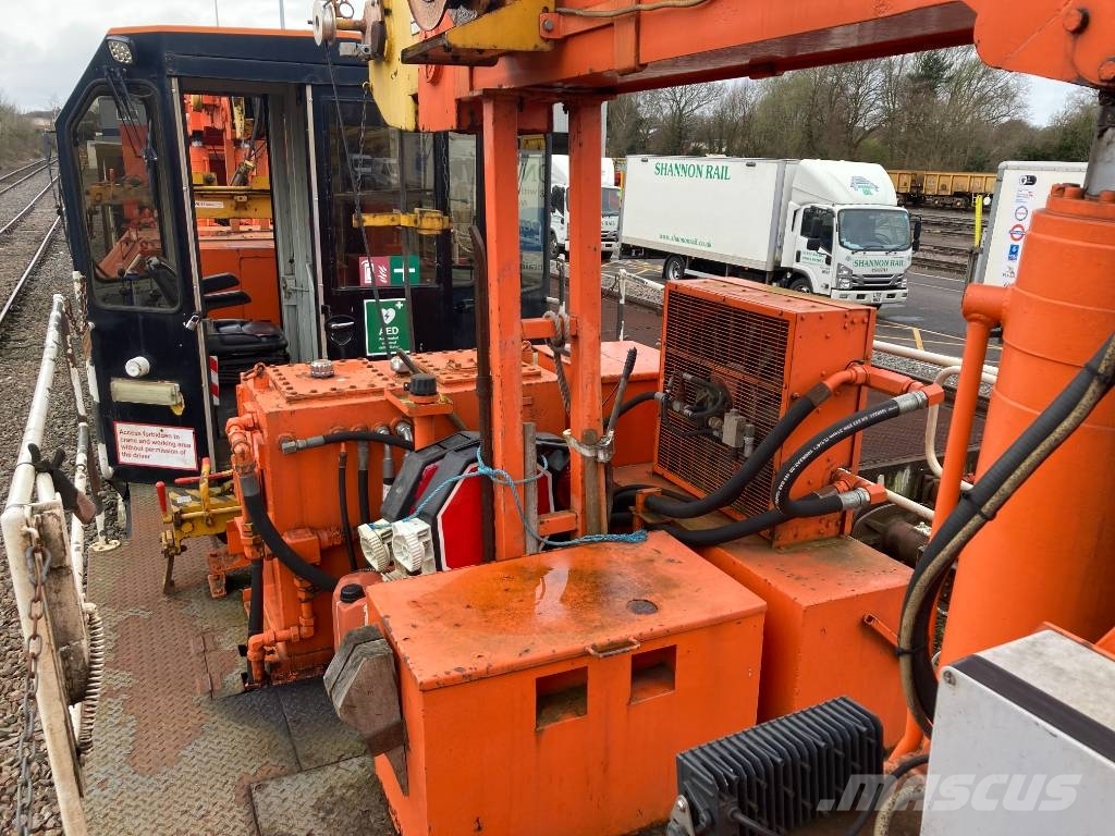 Cowans Sheldon TRM Tracklayer rail Crane grue Održavanje železničkih pruga