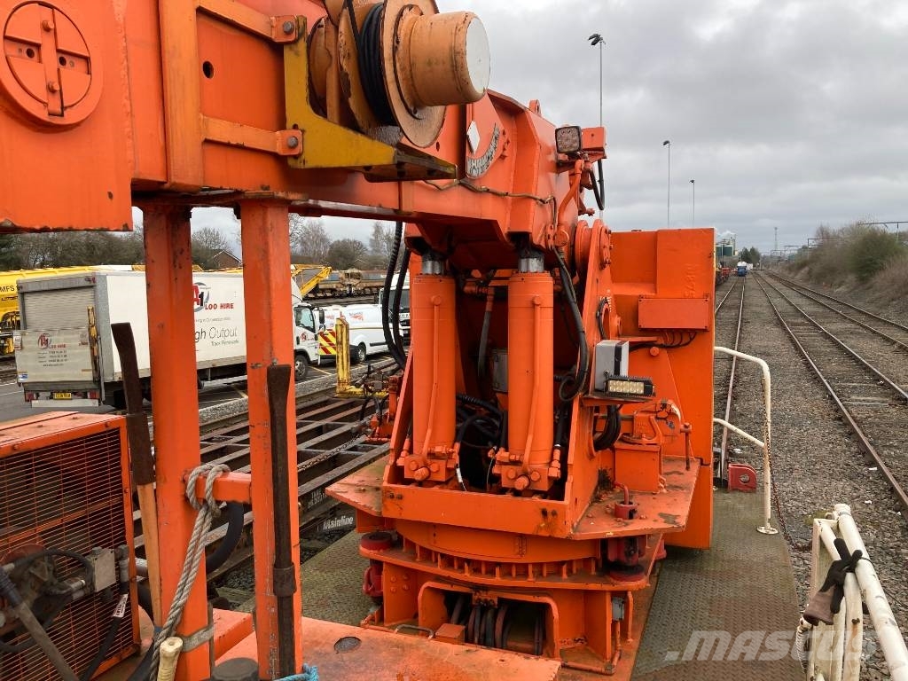 Cowans Sheldon TRM Tracklayer rail Crane grue Održavanje železničkih pruga