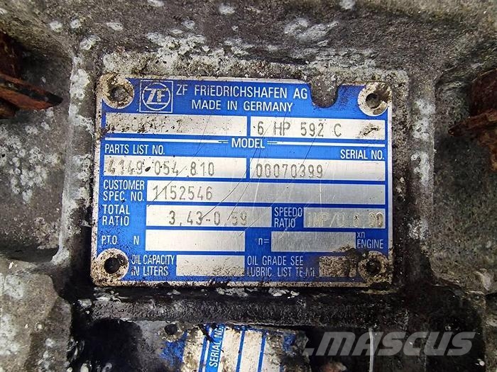ZF Ecomat 2 6 HP 592C Transportation - Others