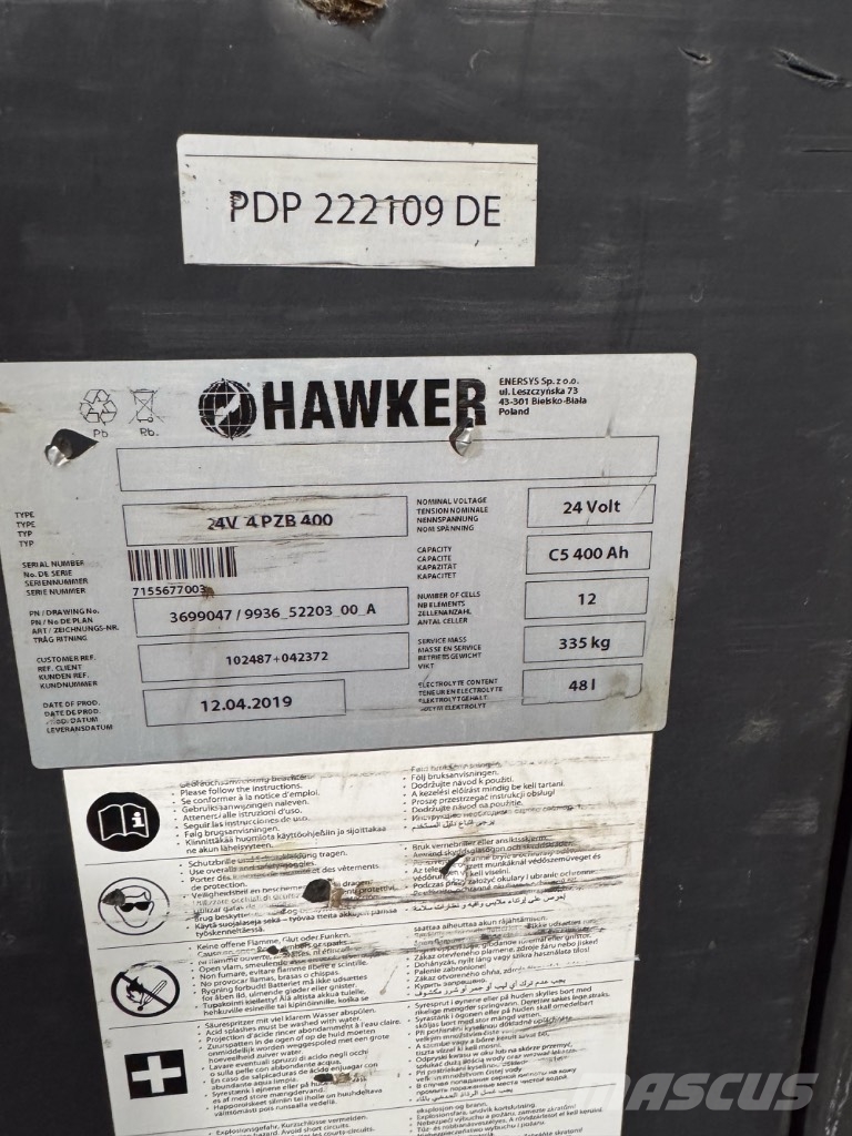 UniCarriers PDP200 T - Doppelstock - 2372 Std. Käyden ajettavat pinoamistrukit