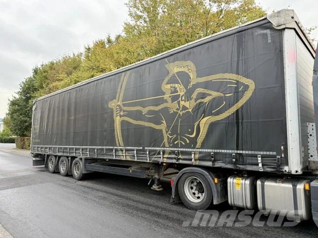 Schmitz Cargobull Mega / Edscha / Hubdach Semi-reboques com cortinas laterais