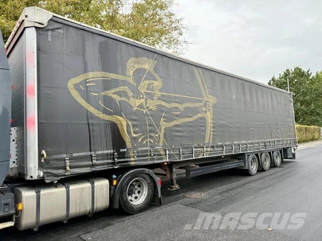 Schmitz Cargobull Mega / Edscha / Hubdach Semi-reboques com cortinas laterais