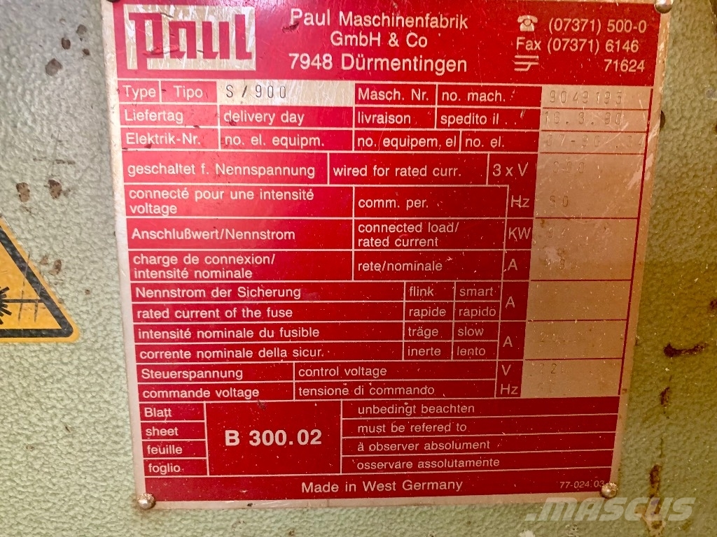 PAUL S900 Gateri