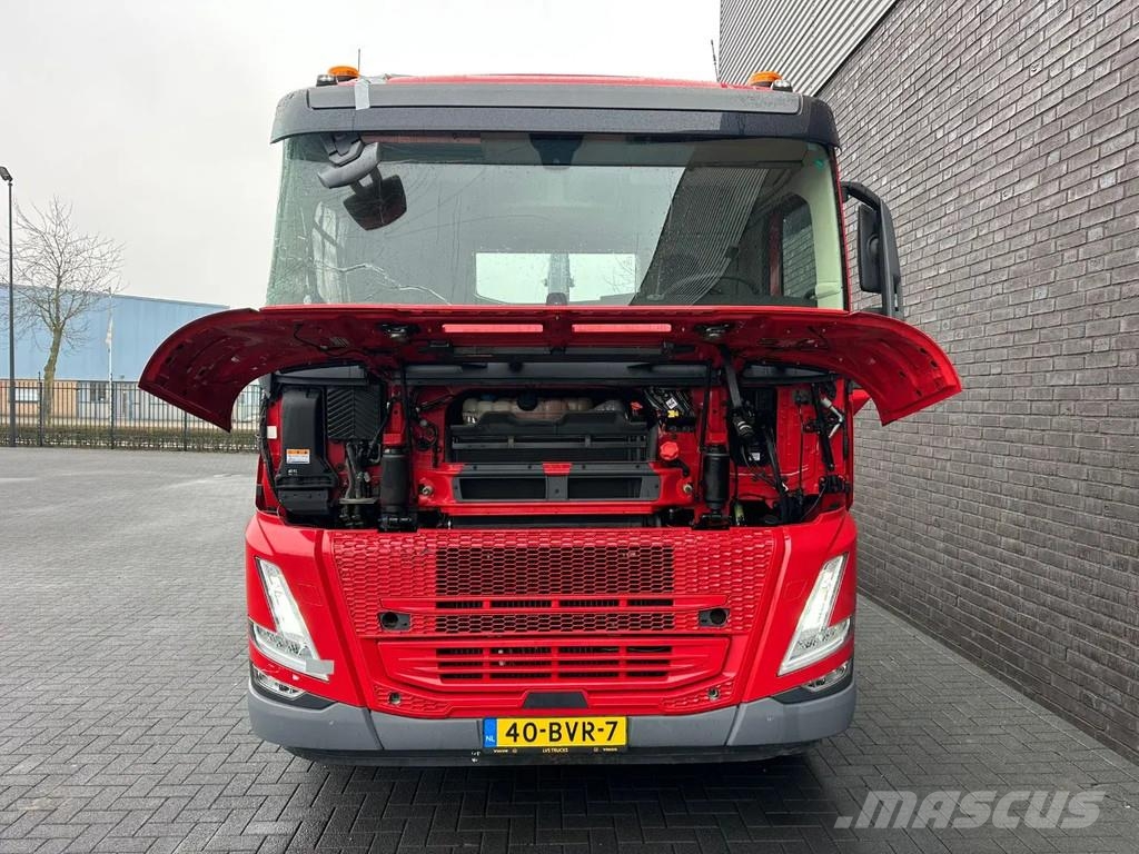 Volvo FM 430 6X2 + SCHADE/DAMAGE/UNFALL/HAAKARMSYSTEEM/A شاحنات الرافعات الخطافية