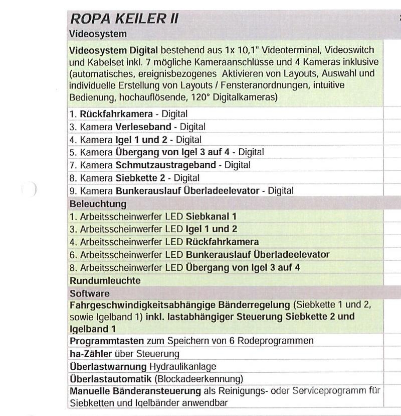 Ropa KEILER II L RK 21 Bulb harvesters