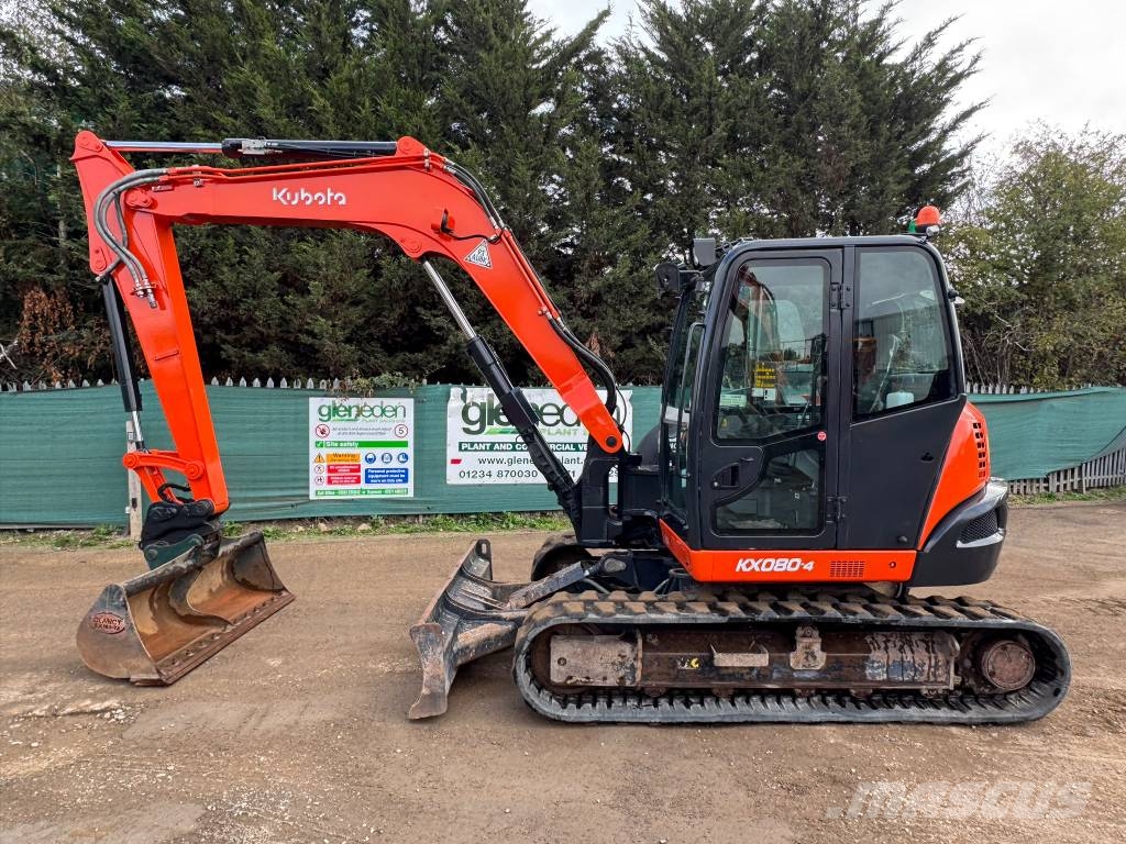 Kubota KX 080-4 Minibagger < 7t