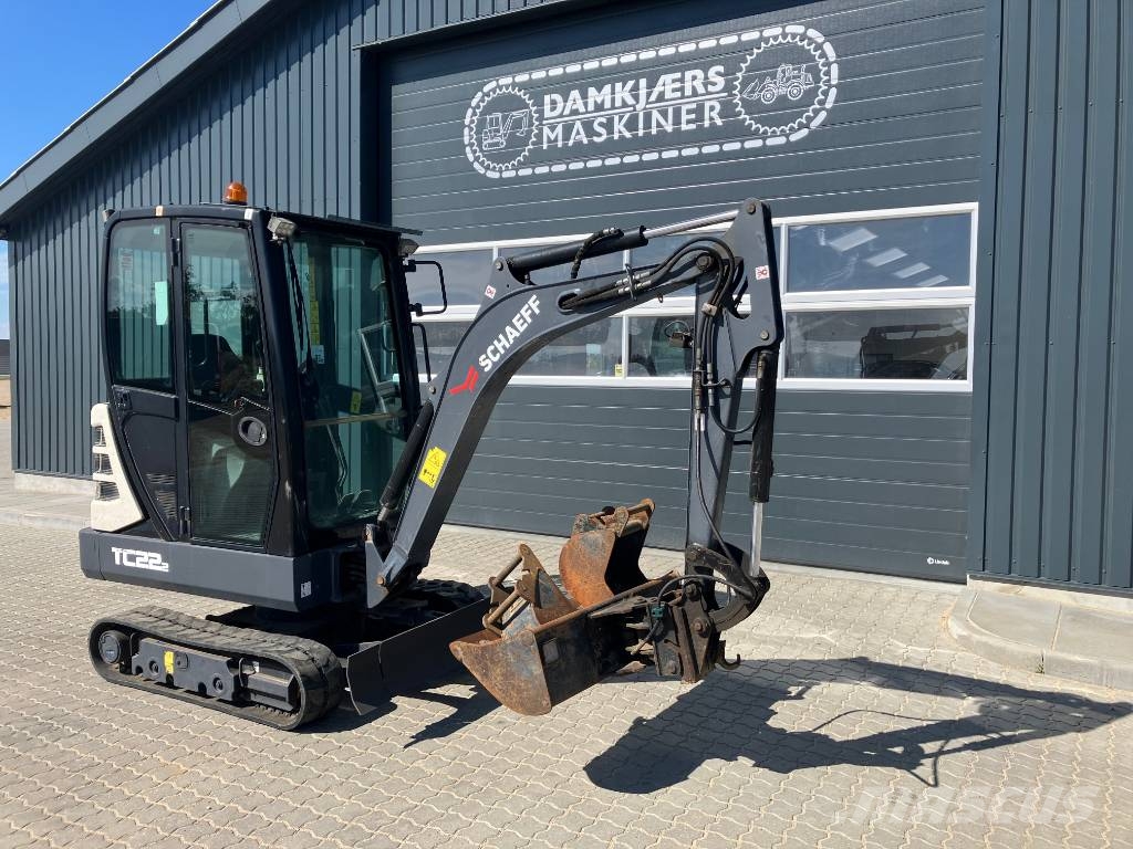 Terex TC22.2 حفارات صغيرة أقل من 7 طن (حفارات صغيرة)