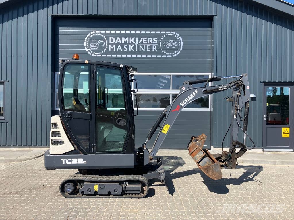 Terex TC22.2 حفارات صغيرة أقل من 7 طن (حفارات صغيرة)
