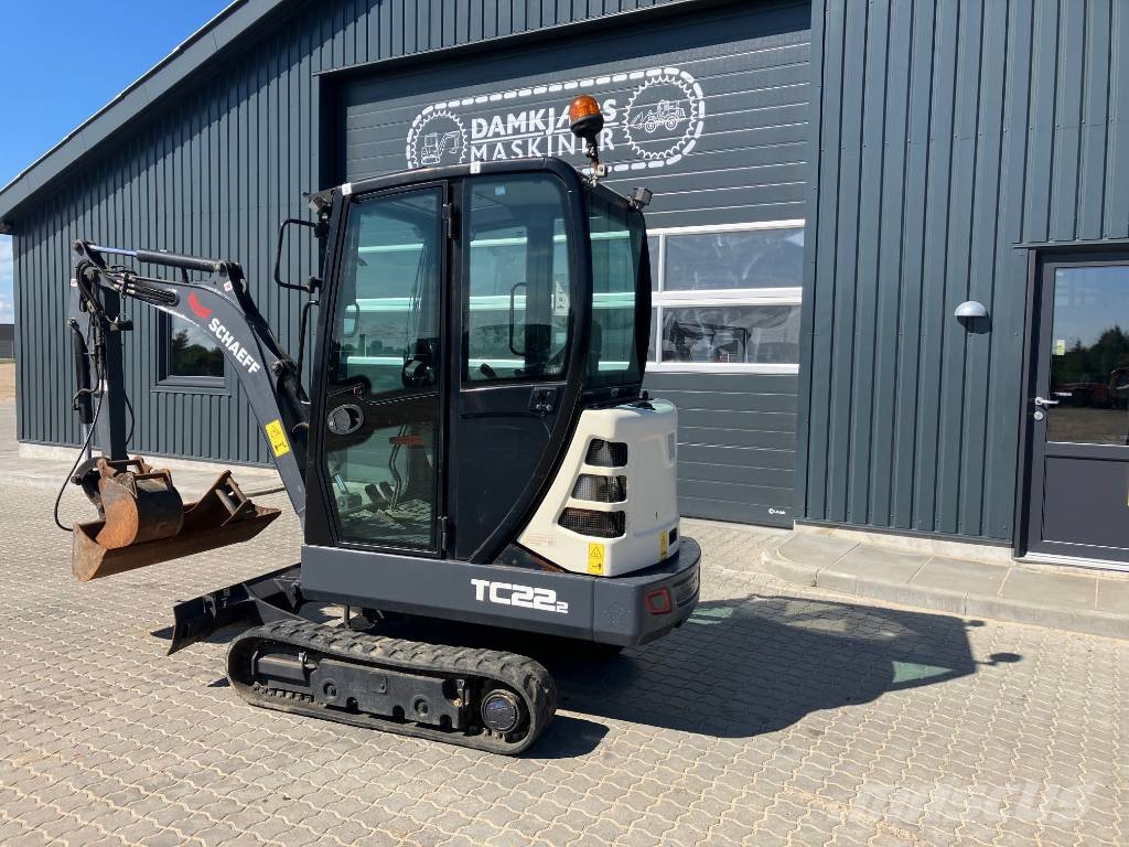Terex TC22.2 حفارات صغيرة أقل من 7 طن (حفارات صغيرة)