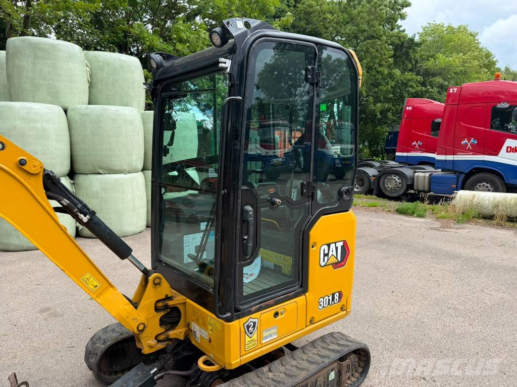 CAT 301.8 - A/C! حفارات صغيرة أقل من 7 طن (حفارات صغيرة)