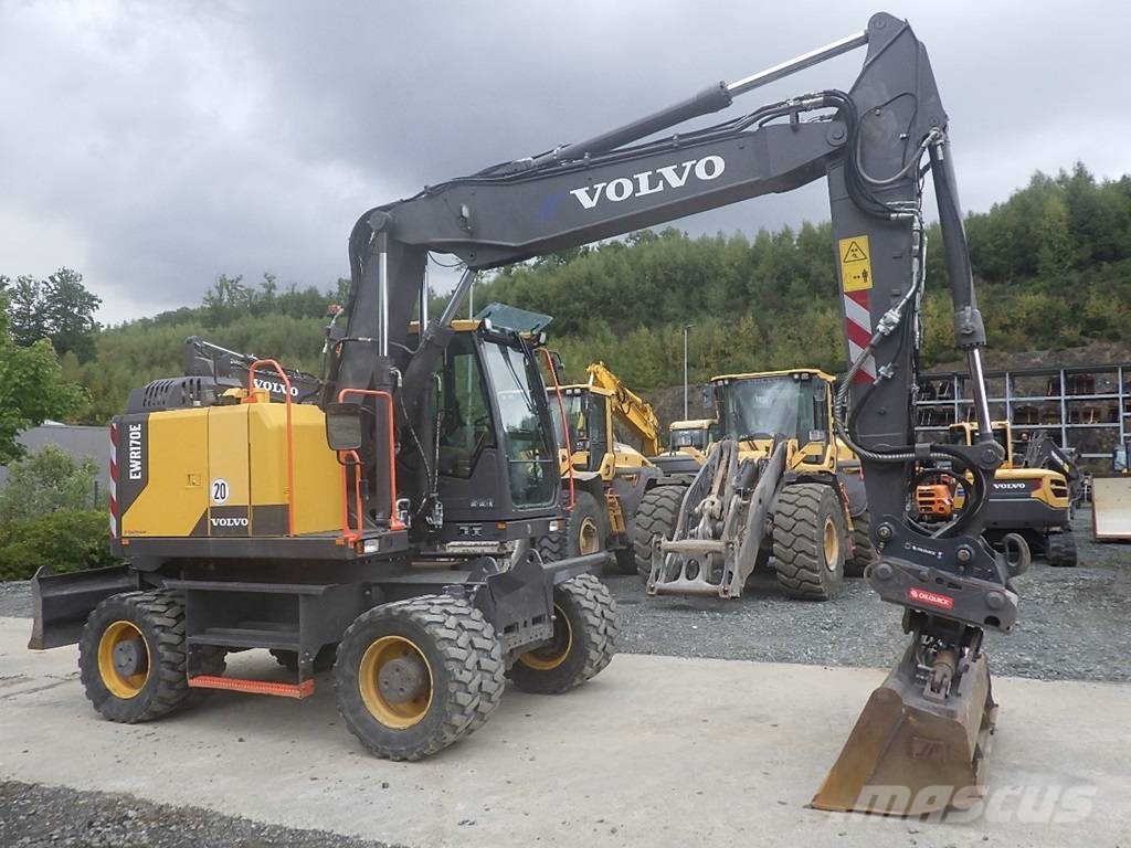 Volvo EWR 170 E Ekskavatori uz riteņiem