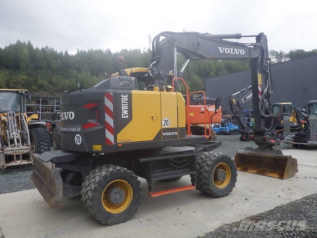 Volvo EWR 170 E Ekskavatori uz riteņiem