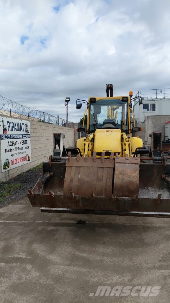 Komatsu WB 97 S-2 لوادر ذات جرافات عكسية