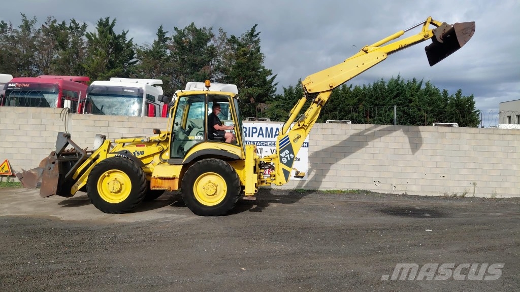 Komatsu WB 97 S-2 لوادر ذات جرافات عكسية