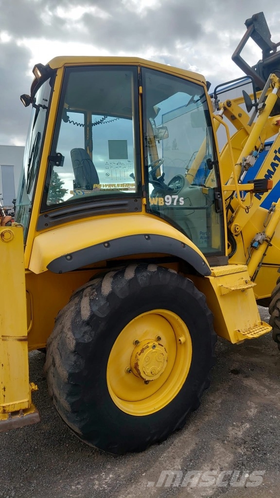 Komatsu WB 97 S-2 لوادر ذات جرافات عكسية