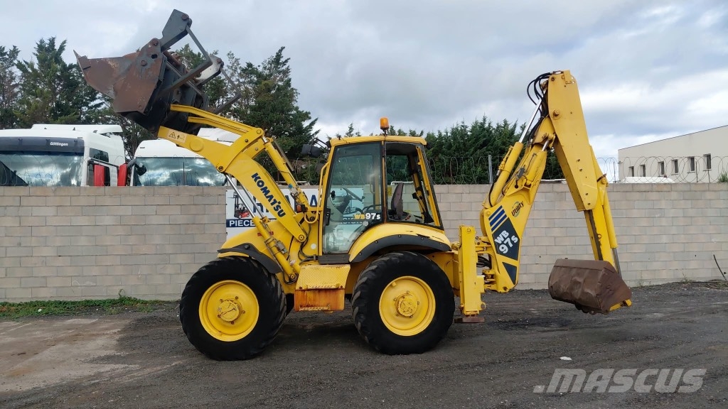 Komatsu WB 97 S-2 لوادر ذات جرافات عكسية