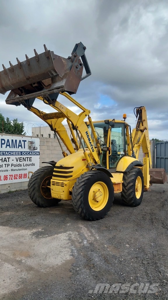 Komatsu WB 97 S-2 لوادر ذات جرافات عكسية