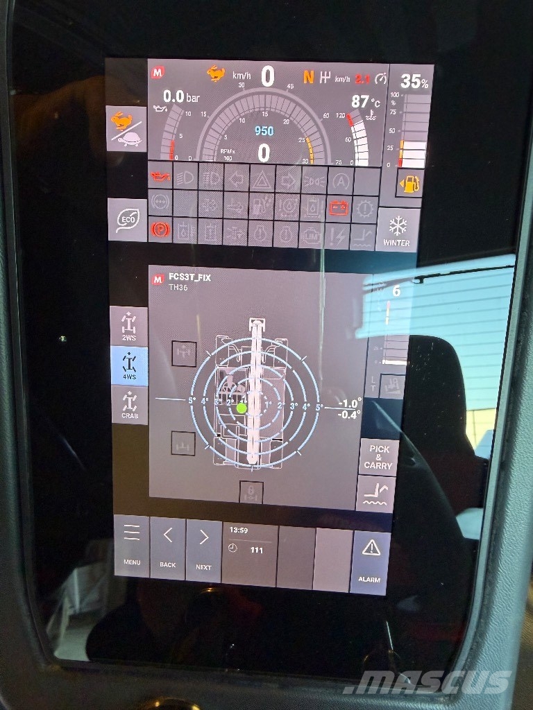 Magni TH 3.6 DEMO Teleskoplastare Kurottajat