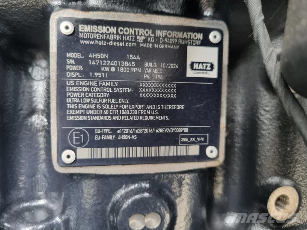 BBA BA150KS D285 with Hatz 4H50N مضخات المياه