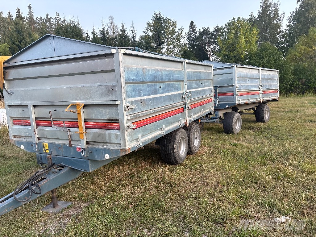 Gisebo Spannmålsekipage 10 + 10 ton مقطورة حبوب
